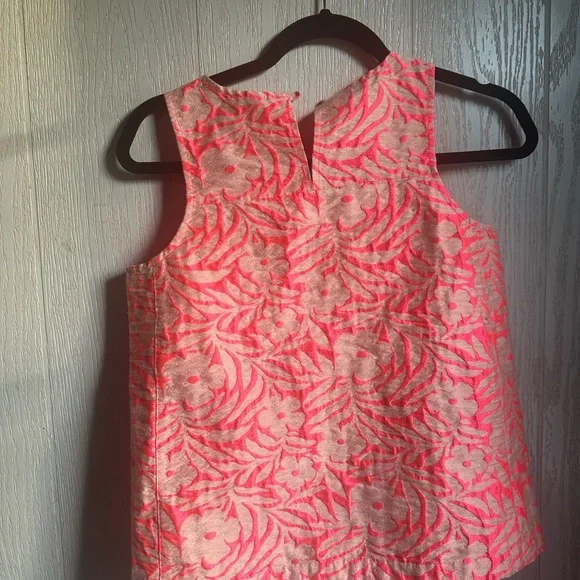 J. Crew Plumeria Floral Jacquard Blouse Size 0 - Picture 4 of 4